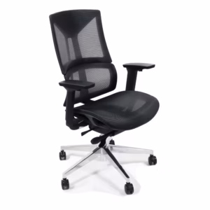 Ame Ergonomic Executive Office Chair | Mesh Back And Seat | Split Back With Lumbar Support