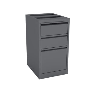 Skutchi Designs Box/Box/File Metal Pedestal | 2 Colors Available