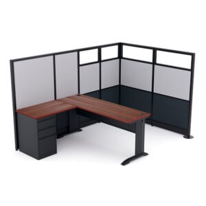 Customer Service Workspace | Emerald Cubicle Collection 6x9x65"H