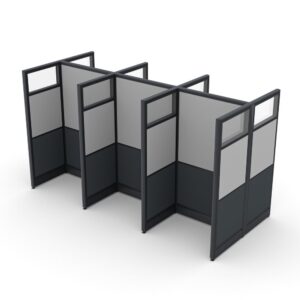 Cubicle Dividing Walls 6-Pack | Emerald Cubicle Collection | 2'x3'x65"H