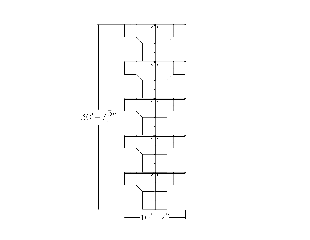 10-Person Cubicle Call Center with L-Shaped Desks | Emerald Cubicle Collection | 5x6x52"H - Image 2