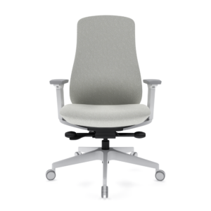 Ergi Ergonomic Executive Office Chair | Adjustable Contoured Back | Large Sliding Seat