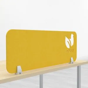eSCAPE 18"H Custom Acoustic Desk Divider | Design Your Own Privacy Screen | Completely Customizable