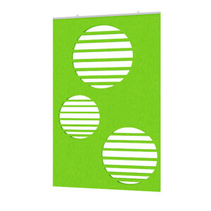 eSCAPE Circle Vents Acoustic Wall Art 30"W x 47"H | Available in 15 Colors