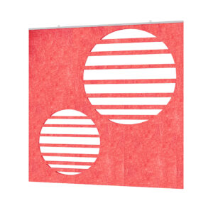 eSCAPE Circle Vents Acoustic Wall Art 47"W x 47"H | Available in 15 Colors