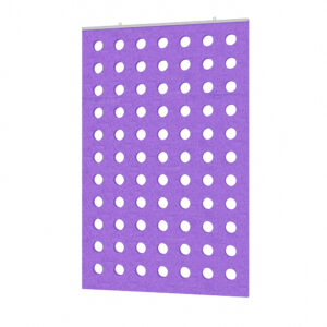 eSCAPE Dots Acoustic Wall Art 30"W x 47"H | 15 Colors Available