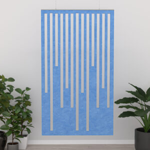 eSCAPE Falling Water Acoustic Wall Art 47"W x 84"H | Available in 15 Colors