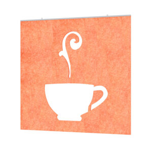 eSCAPE Series Morning, Sunshine! Acoustic Wall Art | 47"W x 47"H | 15 Colors Available