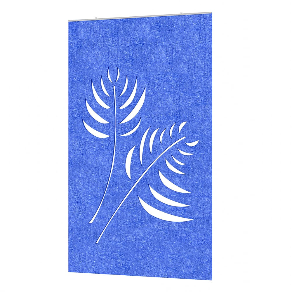 eSCAPE Series Suspended Acoustical Panel | Paradise Fern | 47"W x 84"H | 15 Colors Available - Image 2