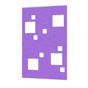eSCAPE Modern Squares Acoustic Wall Art 30"W x 47"H | Available in 15 Colors