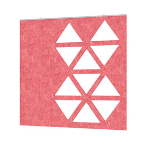 eSCAPE Triangle Clusters Acoustic Wall Art 47"W x 47"H | Available in 15 Colors