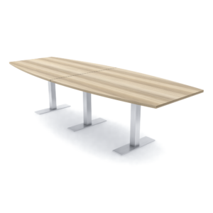 10 Person Conference Room Set Up | 10' Conference Table | 4-Door Credenza | Set of 2 Bookshelves 36'W X 72"H