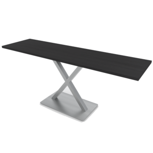 Long Console Tables | 20"x 70" | X-Shaped Base | Harmony Office Tables | 2 Shapes