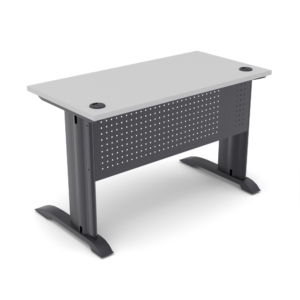 4-Foot Wide Desk with C-Legs and Modesty Panel | Factory Clearance