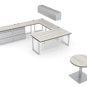 Indigo Executive Desk Suite | Indigo Desk Series | 6' x 9' x 10'