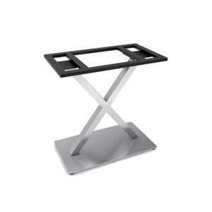 X Shaped Table Base | Conference or Dining Table Base | 28"H | Available In 2 Finishes