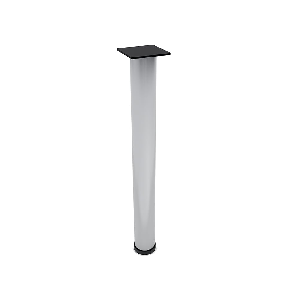 Table Leg | Post Leg For Conference Or Dining Room Table | 28"H | Available In 2 Finishes - Image 4