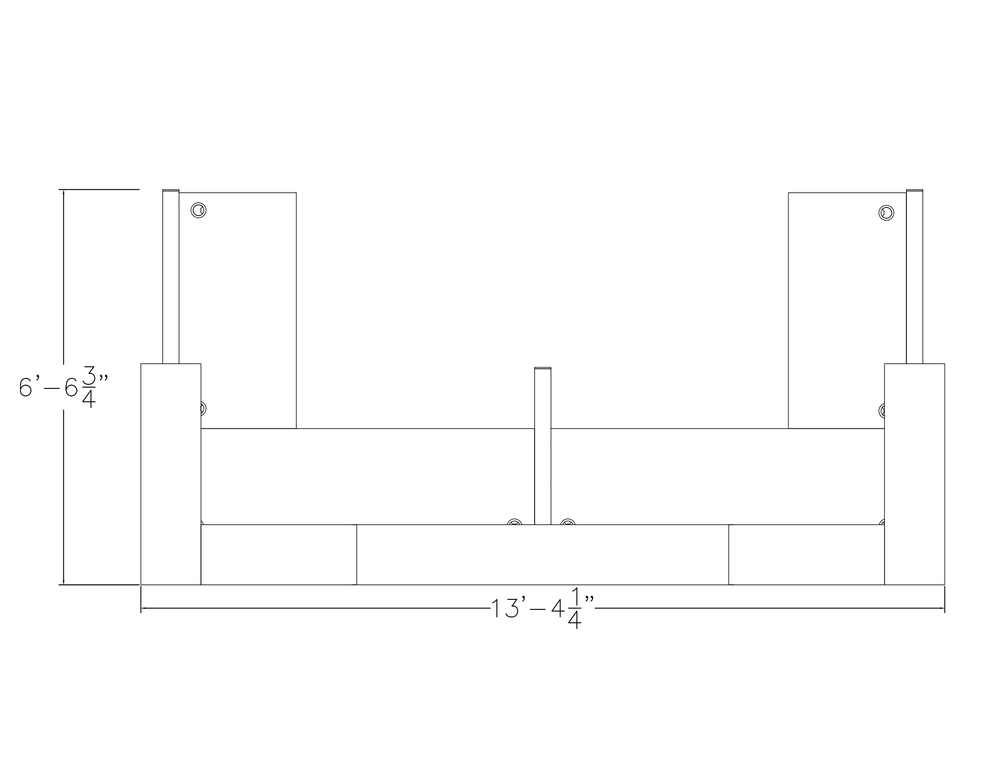 Double Reception Workstation | Sapphire Cubicle System | 3x12x39"H-32"H - Image 2