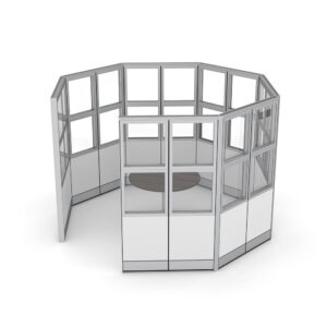 Modular Meeting Room | Sapphire Wall System | 10x10x84"H