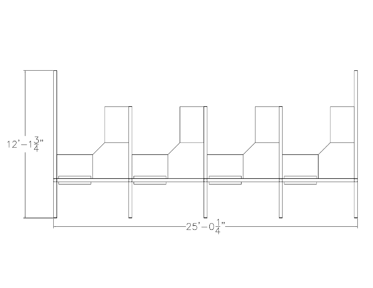 Customer Service Cubicles | Sapphire Wall System | 25x12x95