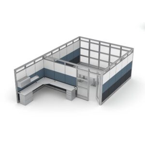 Modular Conference Room & Executive Office | Sapphire Wall System | 15'4"D x 24'5"W x 95"H