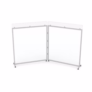 Office Divider with Hinge | SAPslim Cubicle Collection | 10'W x 65"H