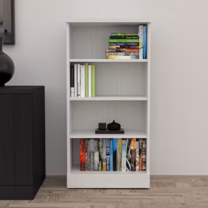 Open Shelf Bookcase | 4-Shelf | Adjustable Shelves | Sol Office Furniture Collection Bookshelf | 48"H Available In 2 Widths