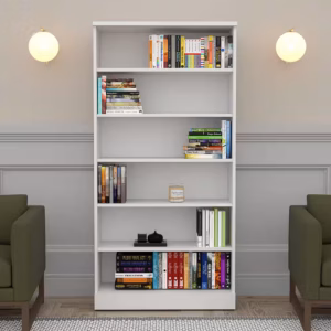 6-Tier Bookcase | Adjustable Shelves | Sol Office Furniture Collection Bookshelf | 72"H Available In 2 Widths