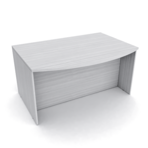 Bowed Front Laminate Desk | 36" D | Sol Office Furniture | Available in 5 Widths