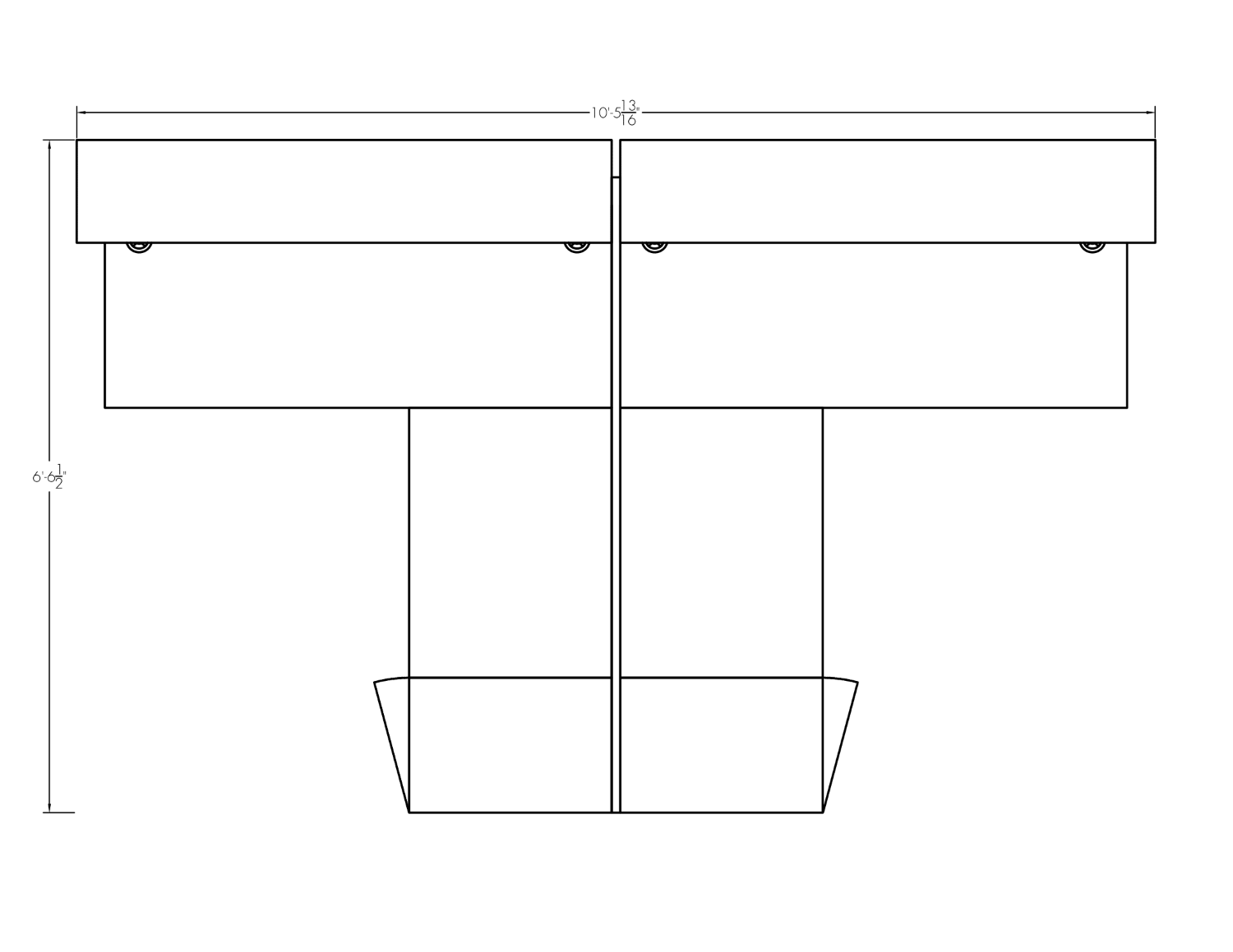 2-Person Reception Desk | Office Reception With Private Workstations | Sol Series - Image 3
