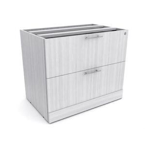 Laminate 2-Drawer Lateral File Cabinet | Under Desk Storage | Sol Collection