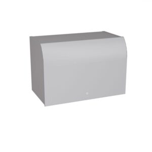 Metal Cubicle Overhead Storage Cabinet - 2 Sizes and 2 Colors Available