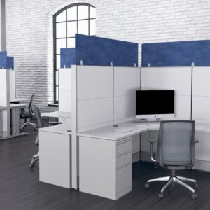 12" Cubicle Panel Extenders | eSCAPE Acoustical Products | 15 Colors