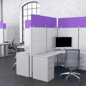 16" Cubicle Panel Extenders | eSCAPE Acoustical Products | 15 Colors