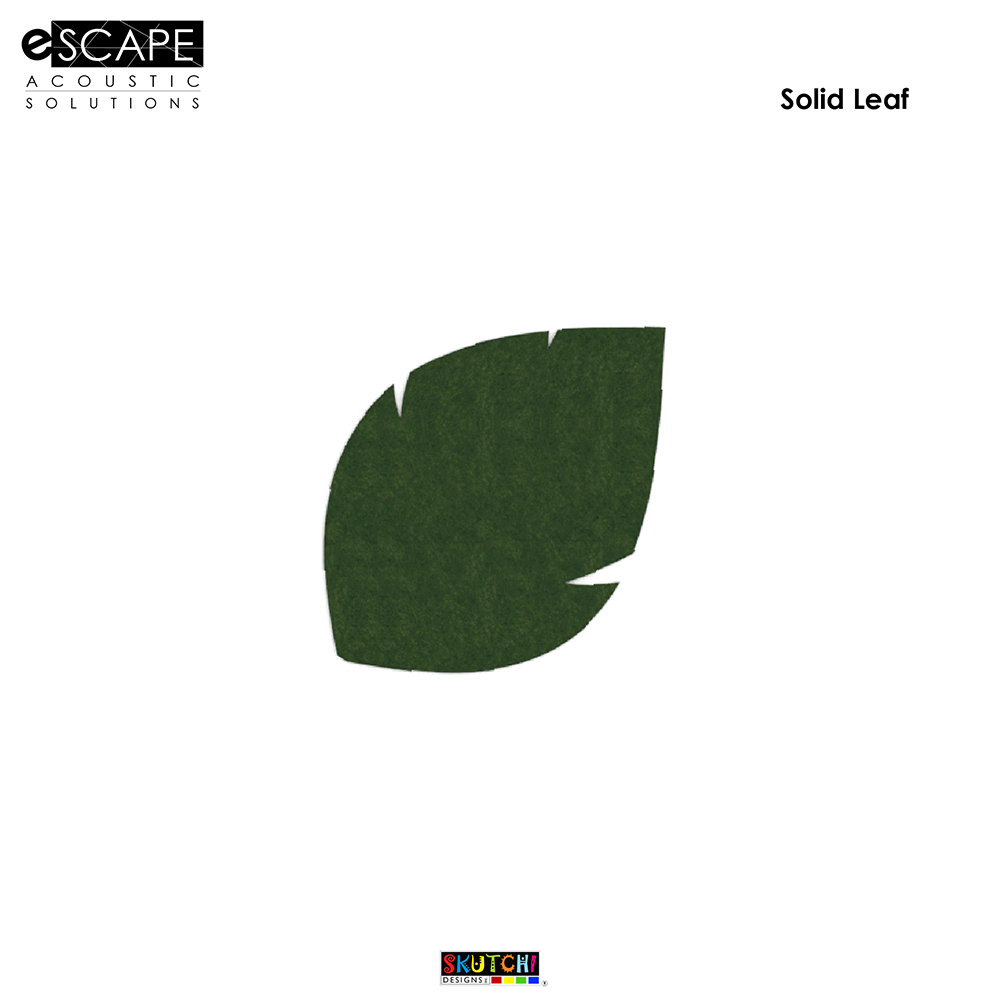 Individual Solid Leaf Hanging & Acoustic Ceiling Panels | Build Your Own Sets | 18 Colors - Image 2