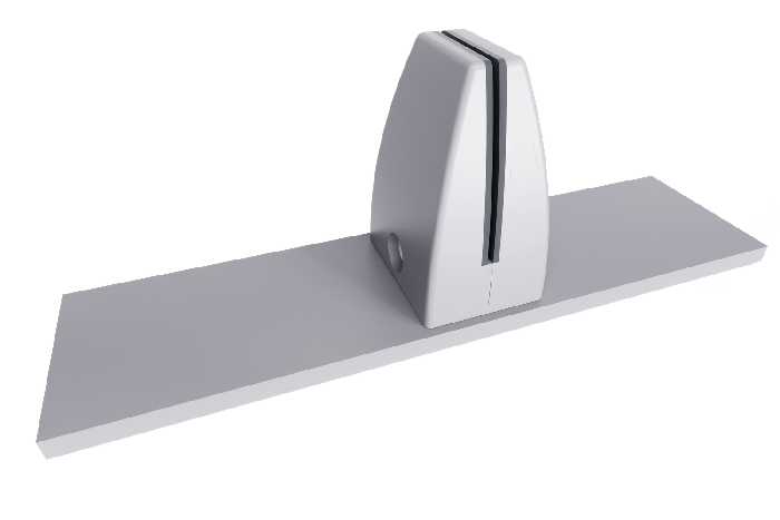 eSCAPE Acoustical Privacy Screen with Freestanding Mount 16"H | 5 Widths | 15 Colors Available - Image 3