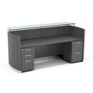 Medina Reception Station with BBF and FF Pedestal - 2 Laminates Available