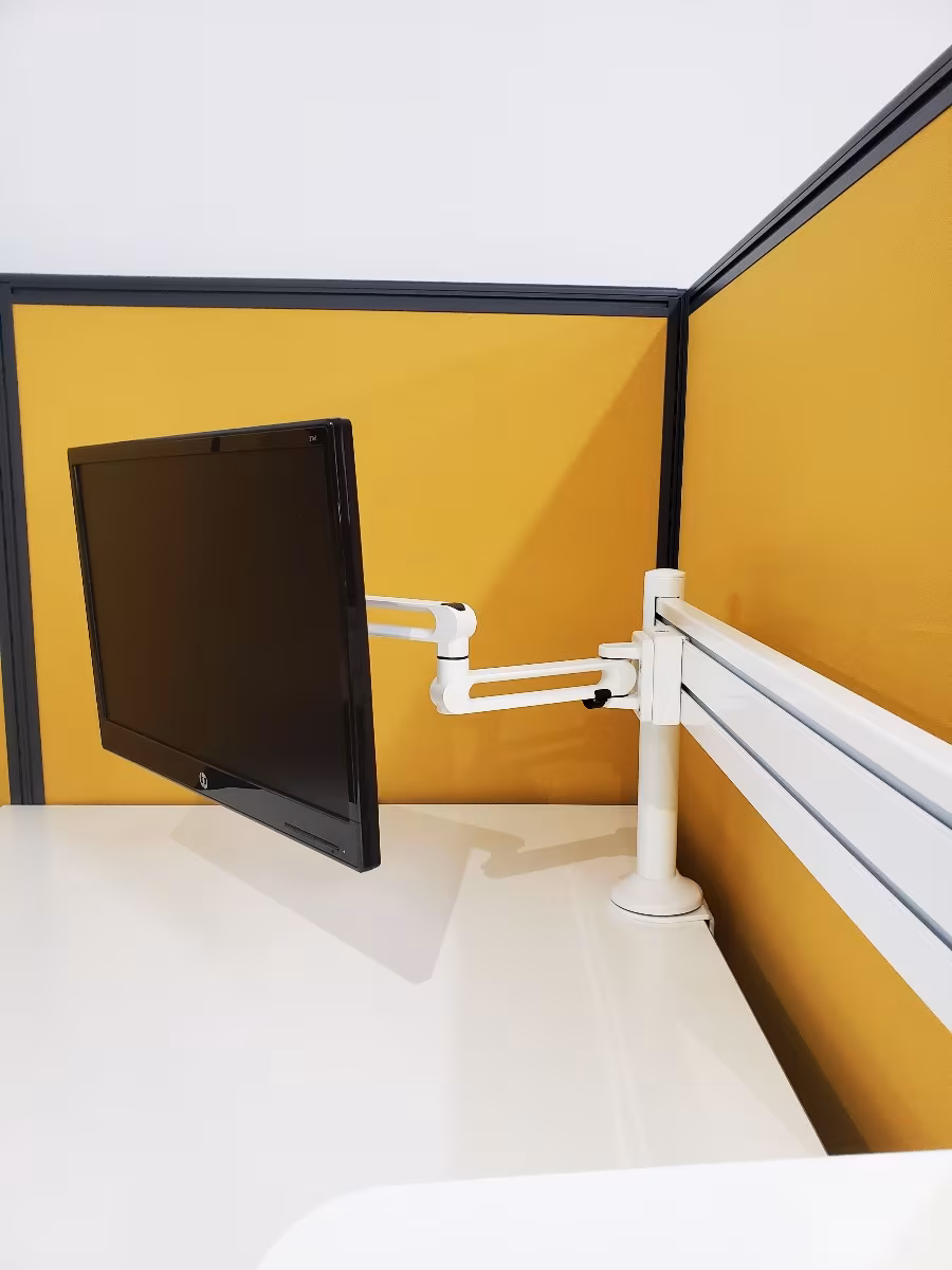 Desk Mounted Double Sided Accessory Rail - Image 2