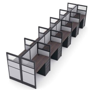 Dealership BDC Call Center | Emerald Cubicle Collection | 2x4x52"H