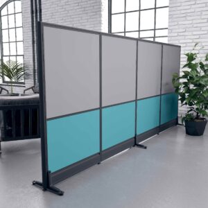 Freestanding Office Divider Wall | Emerald Cubicle Collection | 65"H
