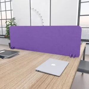 eSCAPE Freestanding Acoustic Desk Privacy Screen | 16"H | 5 Widths | 15 Colors