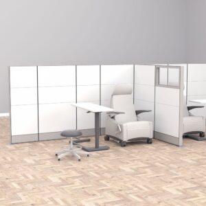 Medical Facility Room Divider | Treatment Area Partitions | Sapphire Cubicle Walls