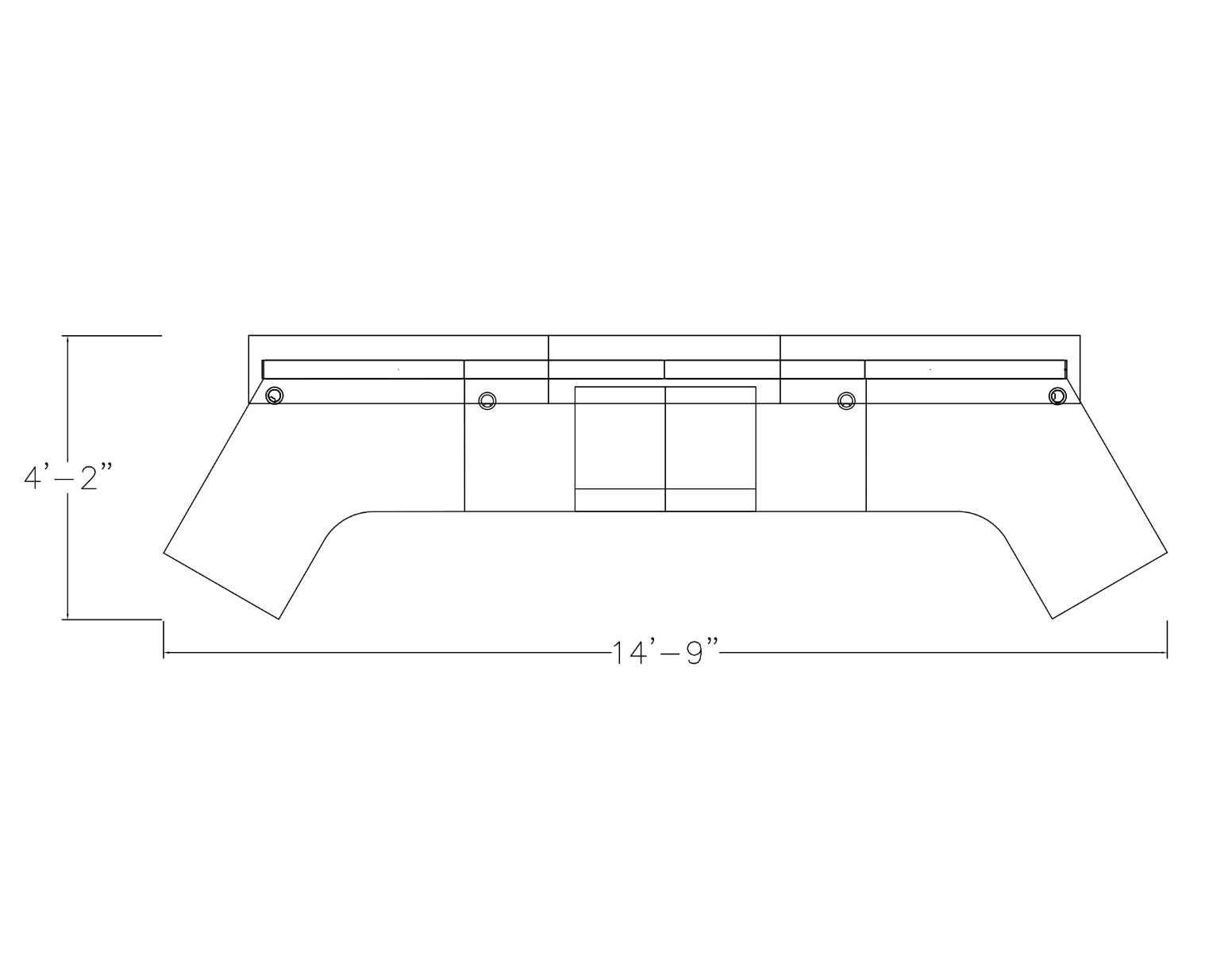 Side-by-Side Reception Workstation | Sapphire Cubicle System | 4x15x39"H - Image 2