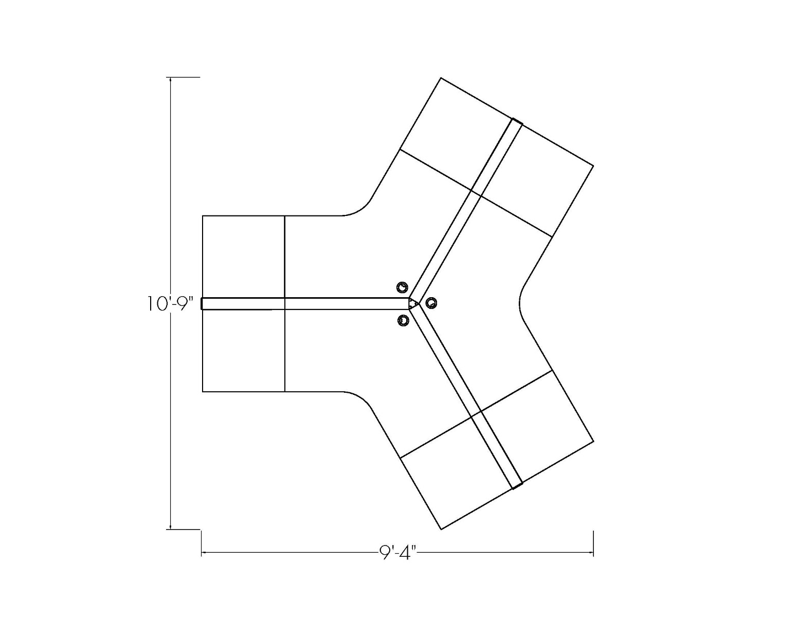 3-Person Office Cubicle | Sapphire Cubicle System | 5x5x52"H - Image 2