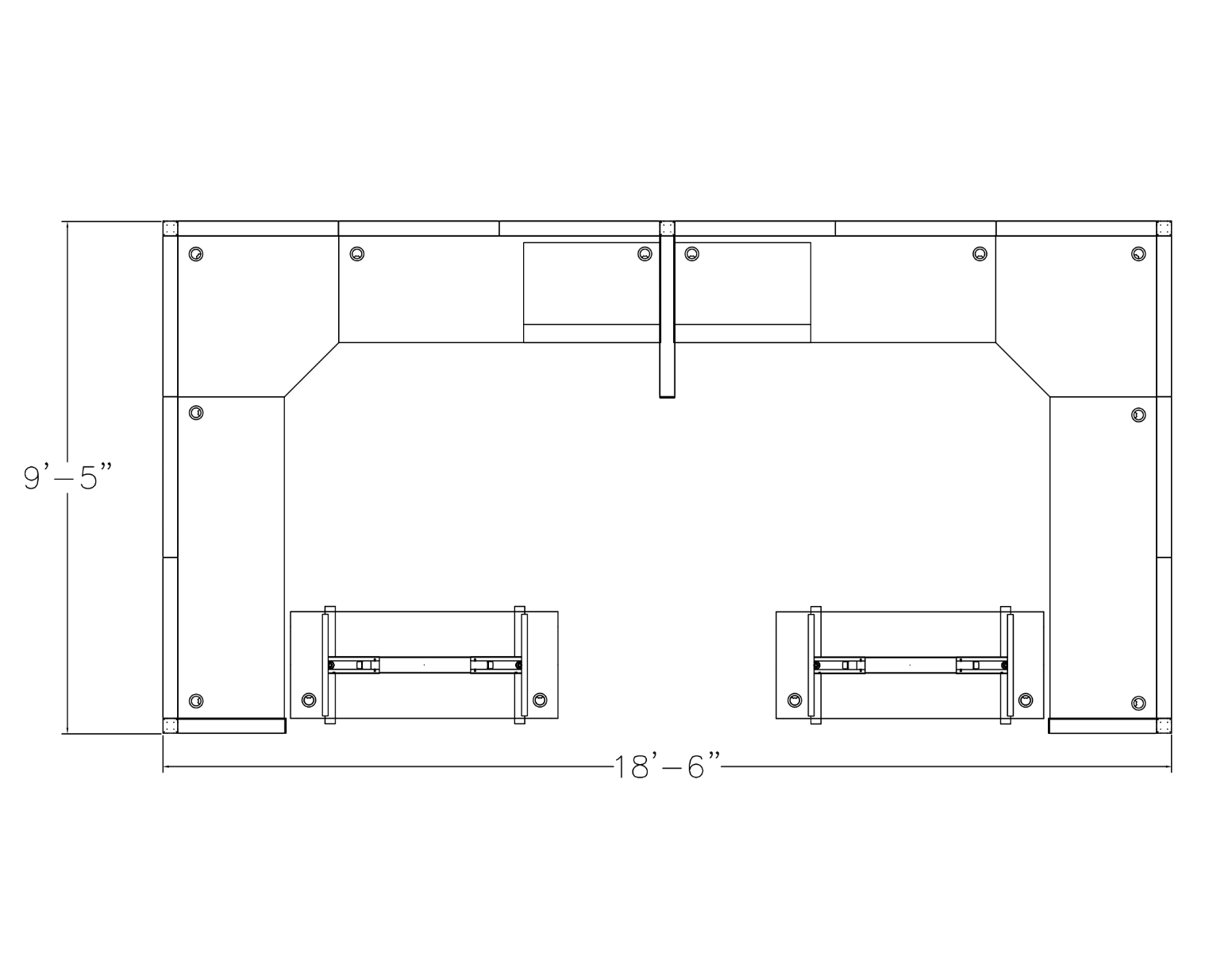 U-Shaped Sit-to-Stand Cubicles | Sapphire Cubicle System | 9x9x52"H - Image 2