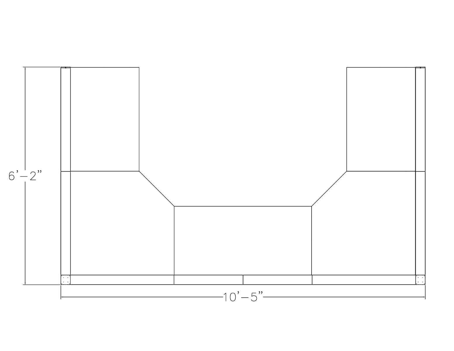 2-Person Side-by-Side Cubicle Workstations | Sapphire Cubicle System | 6x10x52" - Image 2
