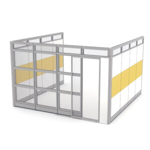 Large Conference Room | Sapphire Wall System | 12'x12'x95"H