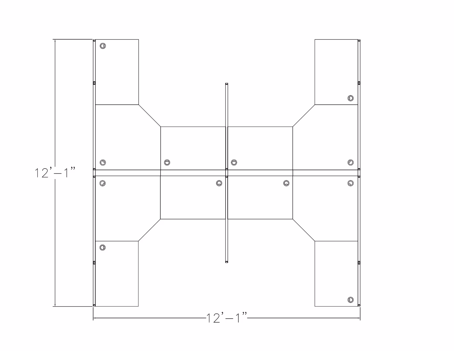 4-Person L-Shaped Cubicle Workstations | SAPslim Cubicle System | Sapphire Cubicle System | 6x6x65"H - Image 2