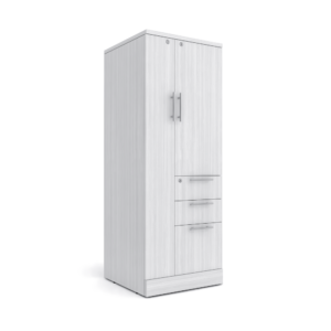 Laminate Box Box File Cabinet | Wardrobe with BBF Right | Sol Collection