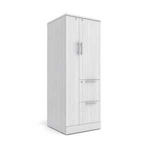 Laminate File File Cabinet | Wardrobe with FF Right | Sol Collection